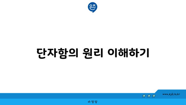 단자함의 원리 이해하기