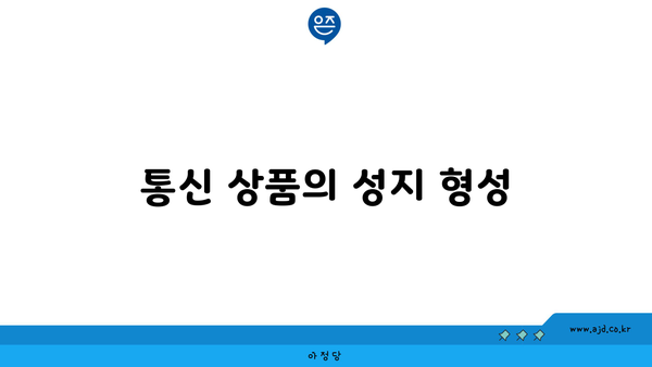 통신 상품의 성지 형성